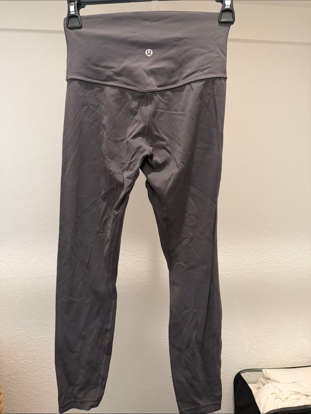 Lululemon crop align 25” High-Rise Full-Length Leggings — Charcoal Gray